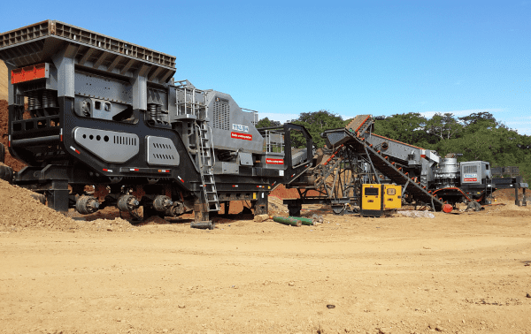 stone crusher plant layout